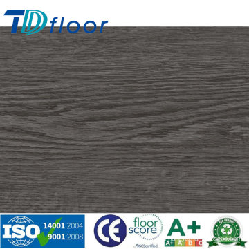 2.5mm Dark Brown Dry Back Virgin Vinyl Plank PVC Floor